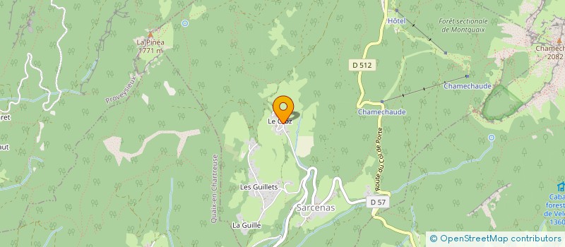 localisation de l'entreprise DETENTE ET LOISIRS  SARCENAS