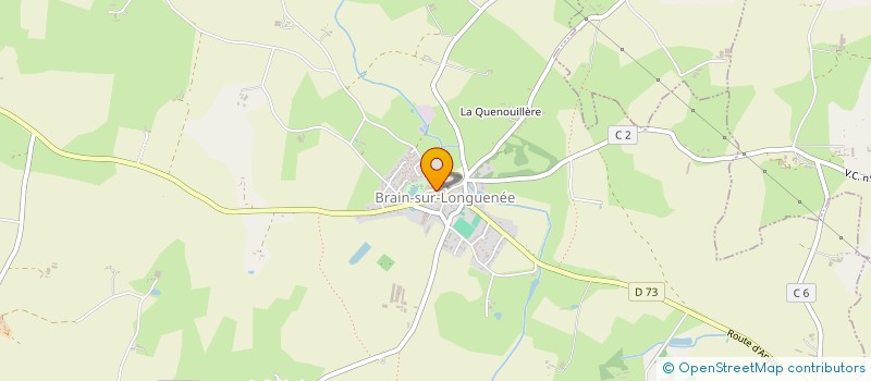 localisation de l'entreprise DETENTE ET LOISIRS  CHENILLE-CHAMPTEUSSE