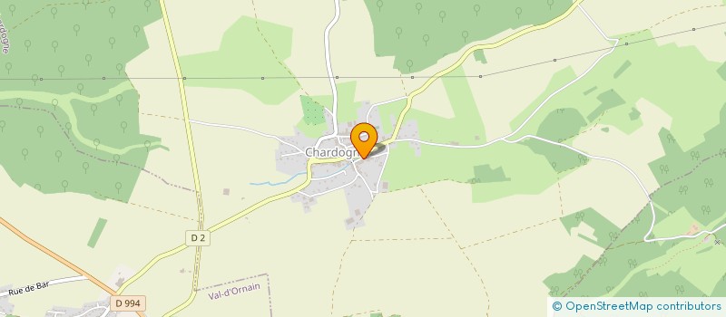 localisation de l'entreprise DETENTE ET LOISIRS à CHARDOGNE
