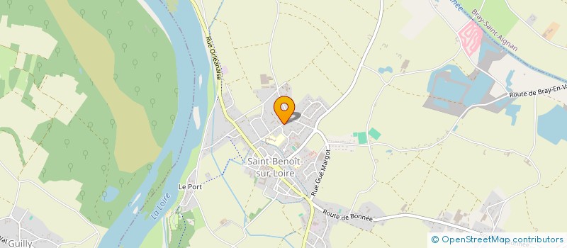 localisation de l'entreprise DETENTE ET LOISIRS DE LA MAISON DE RETRAITRE à SAINT-BENOIT-SUR-LOIRE