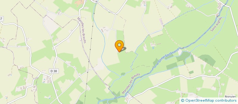 localisation de l'entreprise DETENTE ET SOINS DES CHEVAUX DU LEARD  MAROLLES-LES-BRAULTS