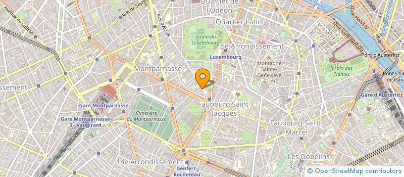 localisation de l'entreprise DETENTE EVEIL CORPOREL YOGA DYNAMIQUE à PARIS