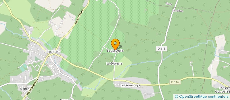 localisation de l'entreprise DETENTE LOISIRS  BARSAC