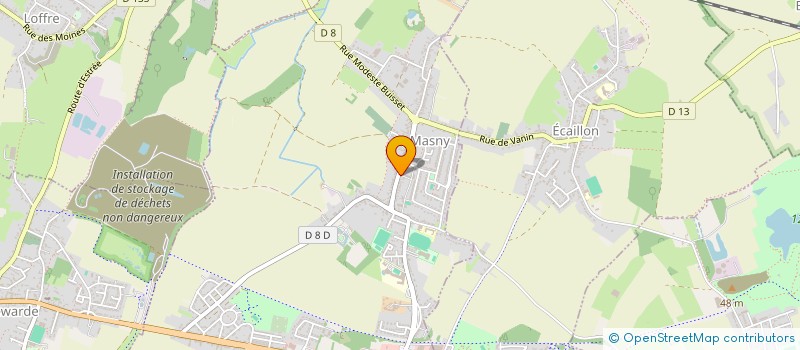 localisation de l'entreprise DETENTE POUR TOUS  MASNY