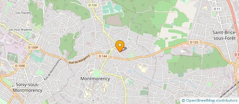 localisation de l'entreprise DETENTE PUBLISHING  MONTMORENCY