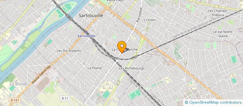 localisation de l'entreprise DETENTE SARTROUVILLOISE  SARTROUVILLE