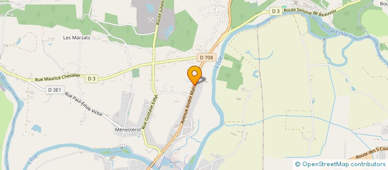 localisation de l'entreprise DETEXIAL SURETE  MONTPON-MENESTEROL