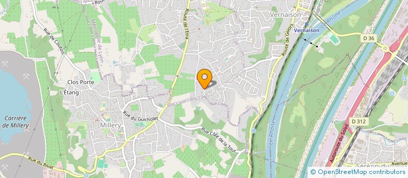 localisation de l'entreprise DETIBI  CHARLY