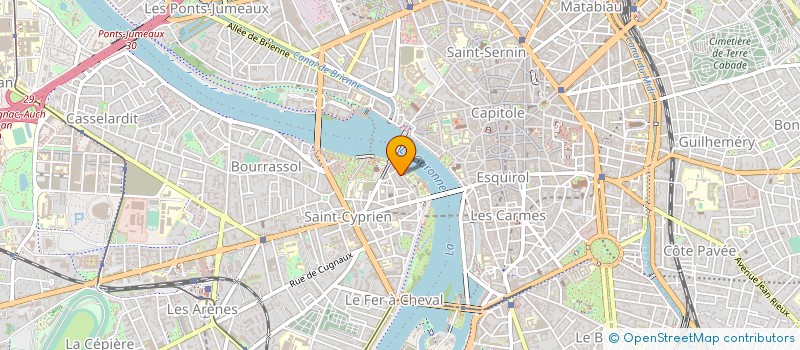 localisation de l'entreprise DETOUR FILMS à TOULOUSE