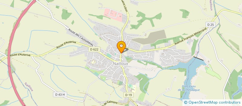 localisation de l'entreprise DETOURS à NAILLOUX