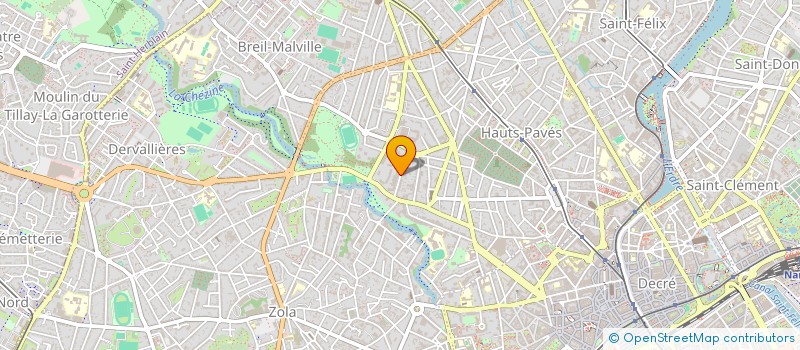 localisation de l'entreprise DETOURS A L'OUEST à NANTES
