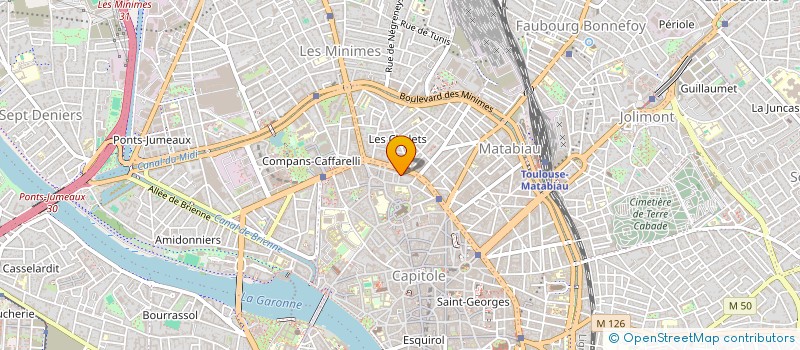 localisation de l'entreprise DETOURS DE CHANT à TOULOUSE