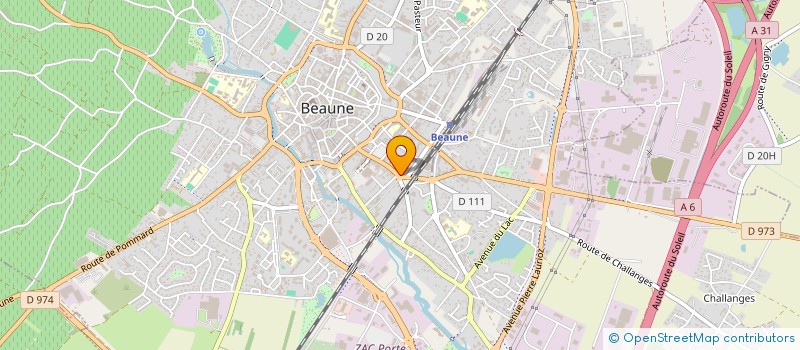 localisation de l'entreprise DETOURS IN FRANCE à BEAUNE
