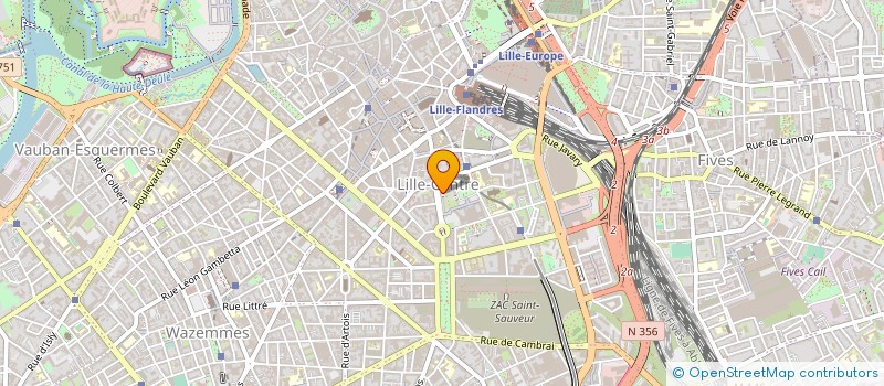 localisation de l'entreprise DETOWIN à LILLE