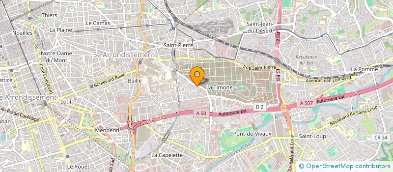 localisation de l'entreprise DETOX ORGANICA à MARSEILLE