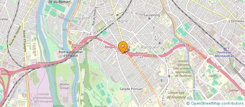 localisation de l'entreprise DETOX RESONANCE  TOULOUSE