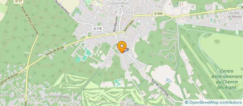 localisation de l'entreprise DETRAUX LOUIS ET THIERRY  GOUVIEUX