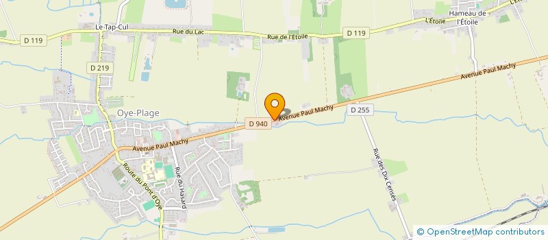 localisation de l'entreprise DETREMMERIE  OYE-PLAGE