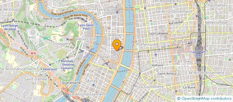 localisation de l'entreprise DETROIS à LYON