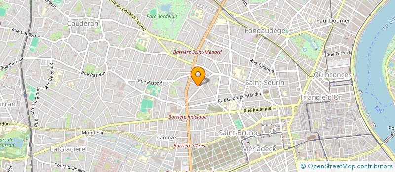 localisation de l'entreprise DETROIS PREMIER IMMOLACDU  BORDEAUX