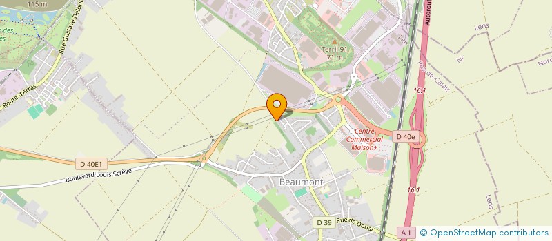 localisation de l'entreprise DETROIT F à HENIN-BEAUMONT