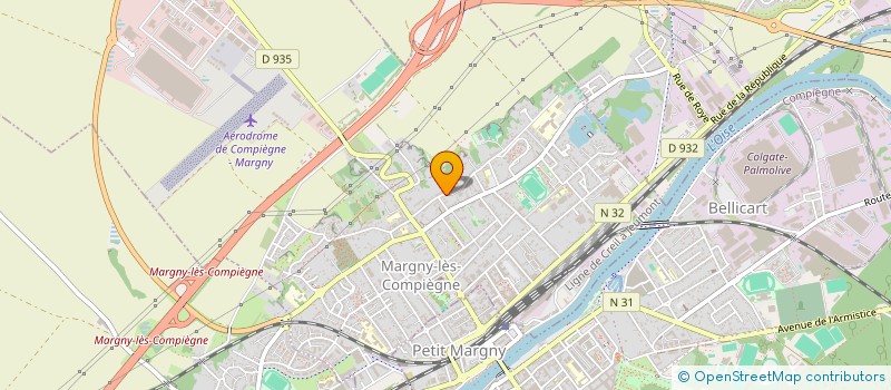 localisation de l'entreprise DETTI  BARBERY