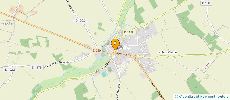 localisation de l'entreprise DETTUM à BREZOLLES