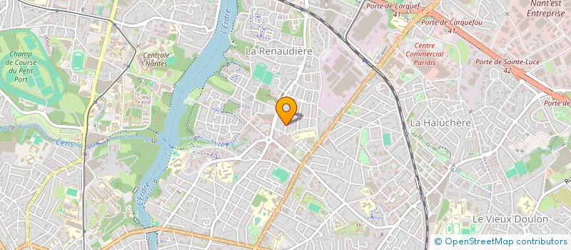 localisation de l'entreprise DEUBAC à NANTES