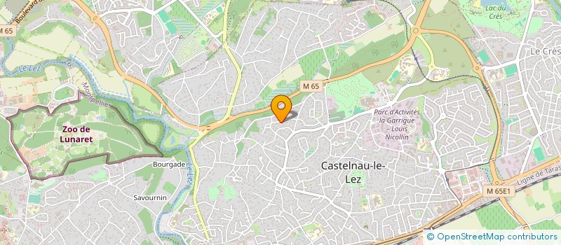 localisation de l'entreprise DEUCALION  CASTELNAU-LE-LEZ