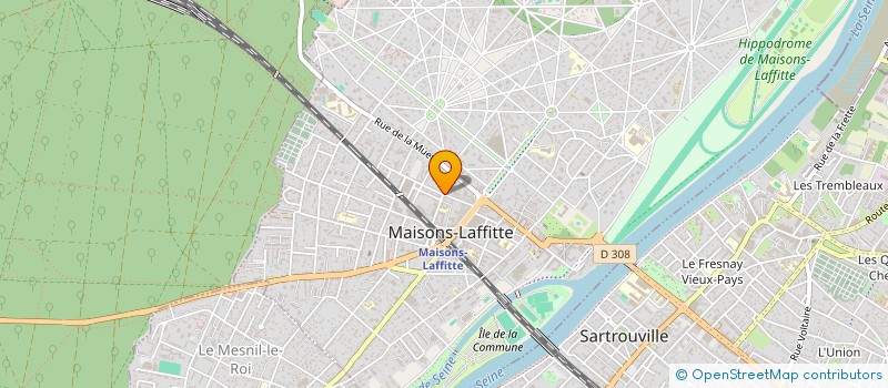 localisation de l'entreprise DEUCALION à MAISONS-LAFFITTE