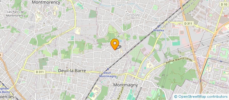 localisation de l'entreprise DEUIL LA BARRE  DEUIL-LA-BARRE