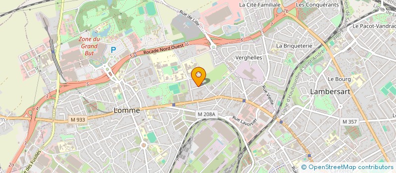 localisation de l'entreprise DEUL'AIR (DESSINER ENSEMBLE UN LIEU ACCUEILLANT, INTEGRANT, RESPIRABLE) à LILLE