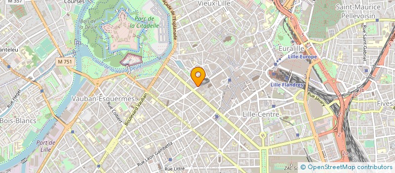 localisation de l'entreprise DEULE BATIMENT à LILLE