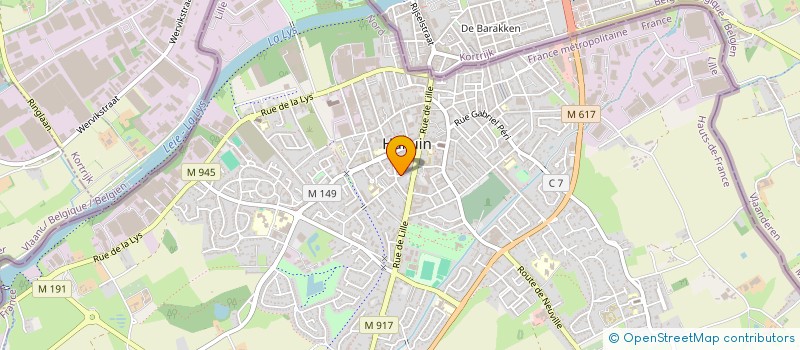 localisation de l'entreprise DEULE &LYS BADMINITON CLUB à QUESNOY-SUR-DEULE