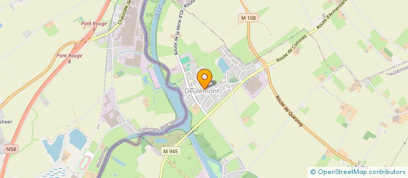 localisation de l'entreprise DEULYSCRABBLE  DEULEMONT