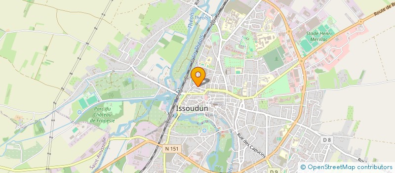 localisation de l'entreprise DEUMAHE  ISSOUDUN