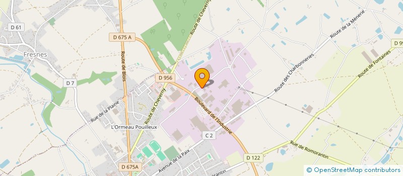 localisation de l'entreprise DEUMINOR à LE CONTROIS-EN-SOLOGNE
