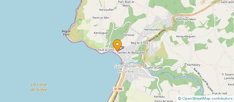 localisation de l'entreprise DEUNFF  SAINT-MICHEL-EN-GREVE