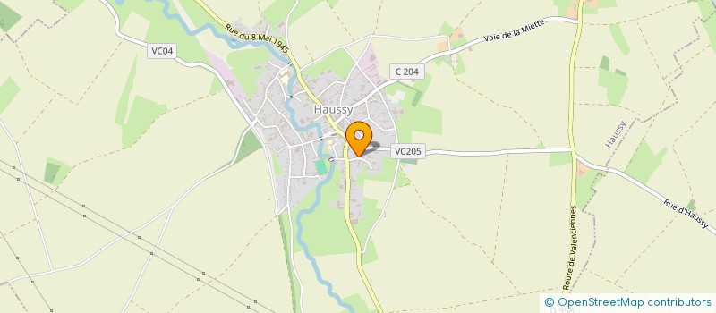 localisation de l'entreprise DEUPIERRE  HAUSSY