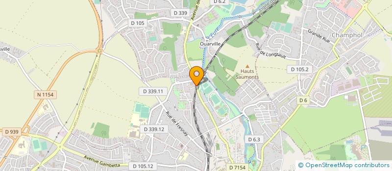 localisation de l'entreprise DEUREL IMPRIMEUR à CHARTRES