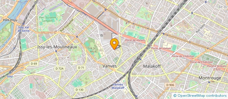 localisation de l'entreprise DEURMANN PRODUCTION à VANVES