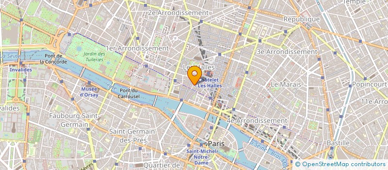 localisation de l'entreprise DEUS à PARIS