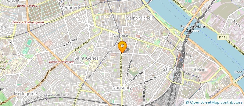 localisation de l'entreprise DEUS-EX-MACHINA  BORDEAUX