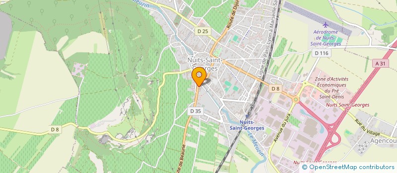 localisation de l'entreprise DEUS IN VINEAM NOSTRAM à NUITS-SAINT-GEORGES