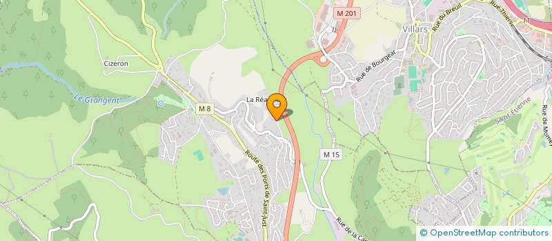 localisation de l'entreprise DEUSE  ESSERTINES-EN-CHATELNEUF