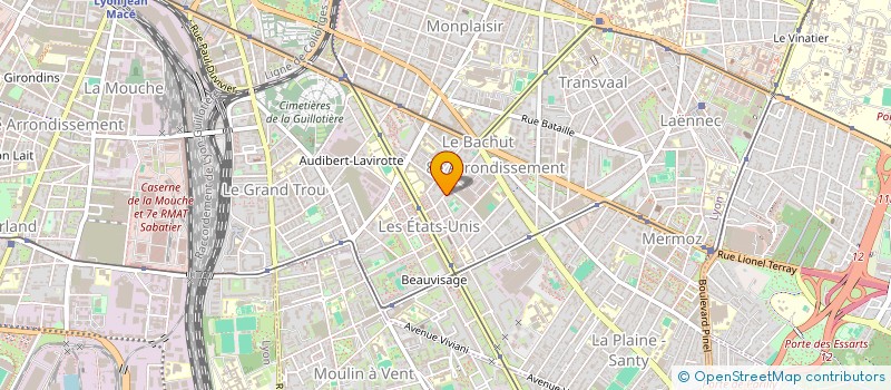 localisation de l'entreprise DEUST 3 FRERES  LYON