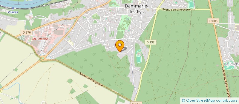 localisation de l'entreprise DEUTCH TRANSPORT à DAMMARIE-LES-LYS