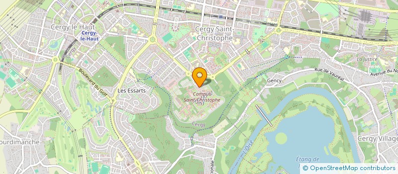 localisation de l'entreprise DEUTOU TEACHING NETWORK  ERAGNY