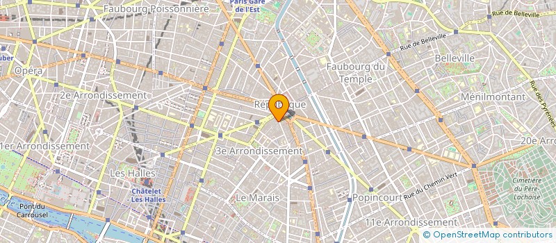 localisation de l'entreprise DEUTSCH MICHE à PARIS