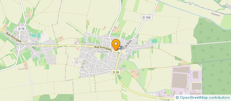 localisation de l'entreprise DEUTSCHE ECK  RITTERSHOFFEN